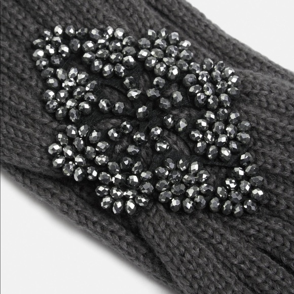 Grey Winter Turban Headband - Picture 3 of 3